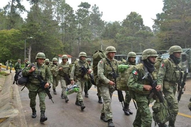 Regresan a Chiapas militares que participaron en operativos contra el narco en Sinaloa