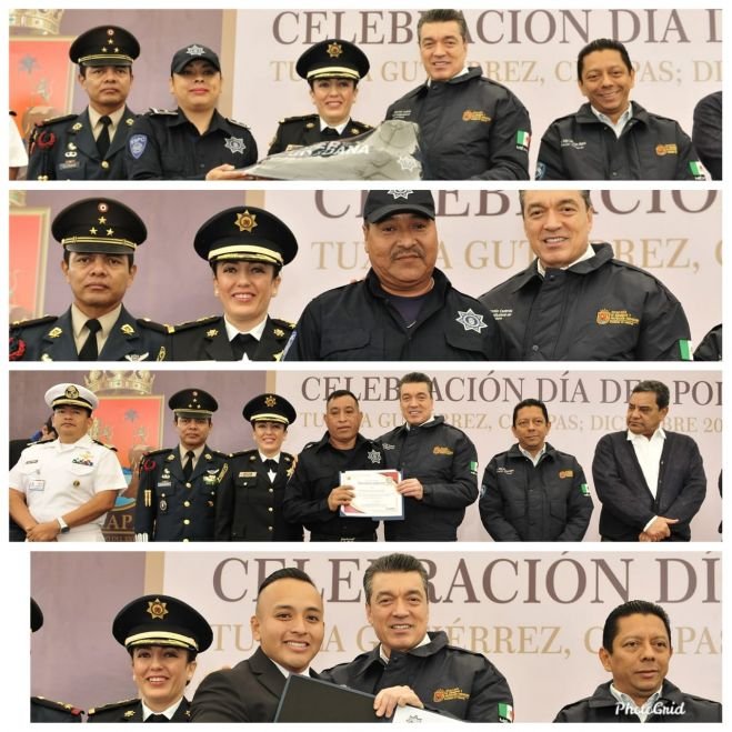 Encabeza Rutilio Escandón celebración del Día del Policía junto a elementos de la SSyPC