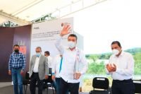 En Chiapa de Corzo, Rutilio Escandón inaugura primera etapa de la Planta de Tratamiento de Aguas Residuales