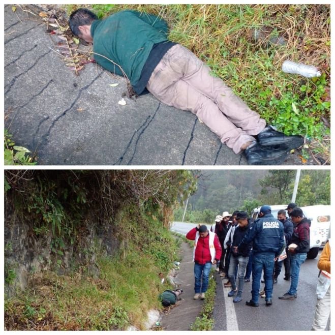 Encuentran el cuerpo sin vida de un hombre en la carretera Oxchuc- San Cristóbal