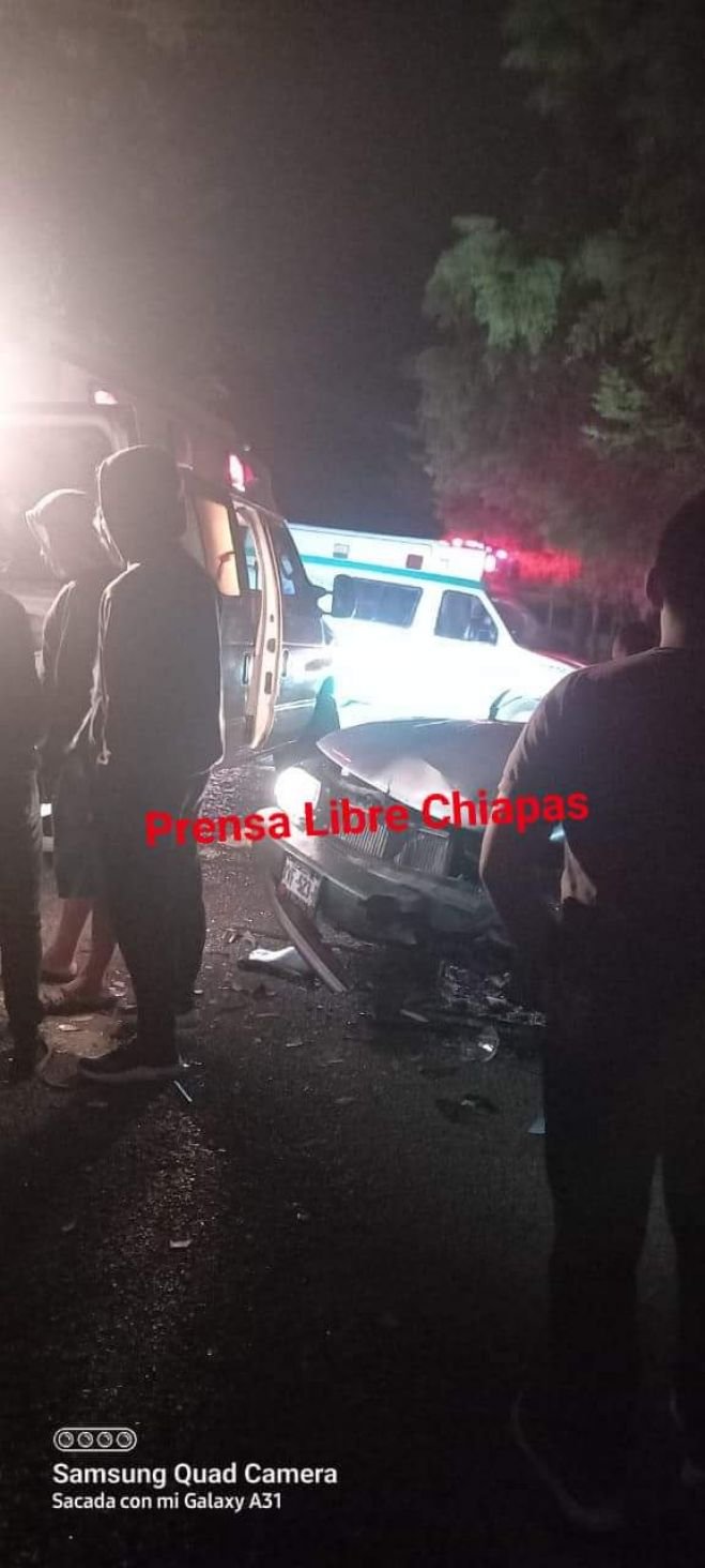 Varios lesionados deja accidente en Chenalhó