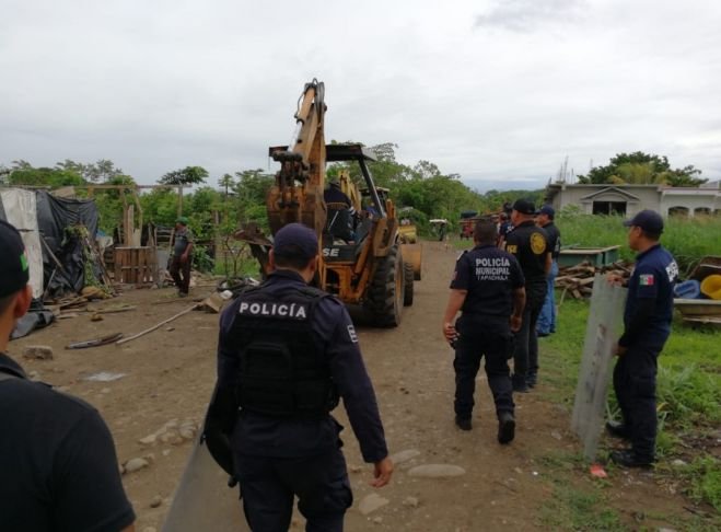 Restituye Fiscalía 13 hectáreas invadidas en Tapachula y Acala