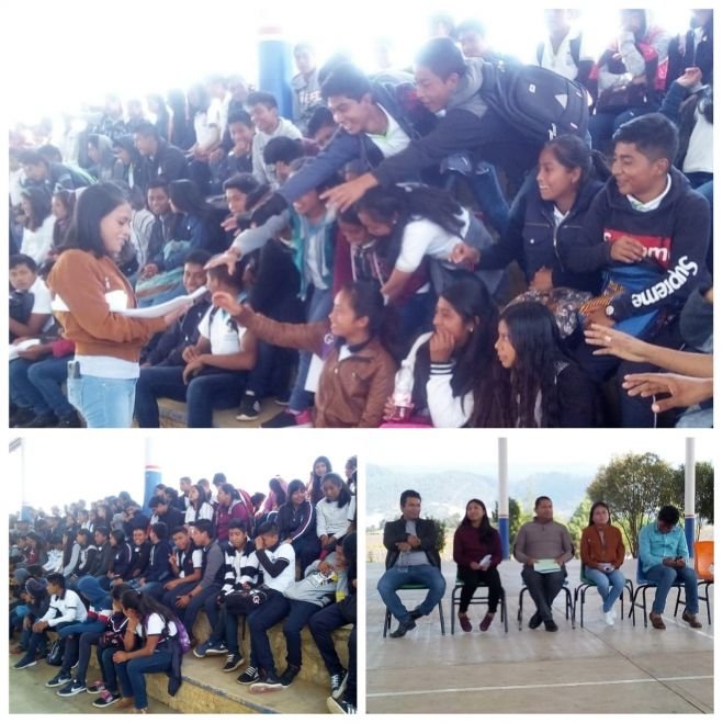 Realizan recital literario bilingüe en Amatenango del Valle