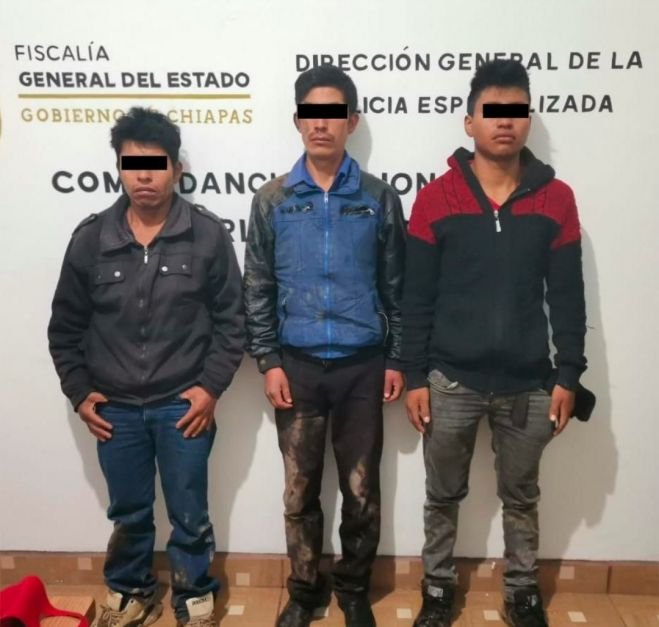 Esclarece Fiscalía homicidio en Siltepec; hay tres detenidos