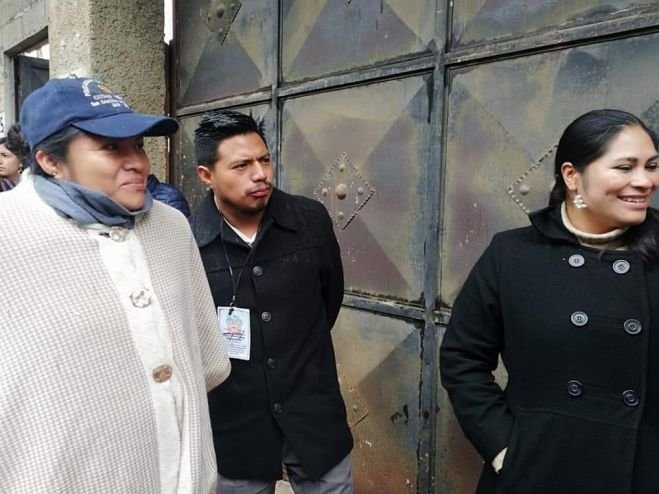 Habitantes de la Ranchería Huitepec Alcanfores evitan desalojo de propiedad en SCLC