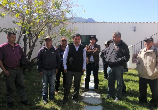 Se manifiestan en la Procuraduría Agraria en San Cristóbal