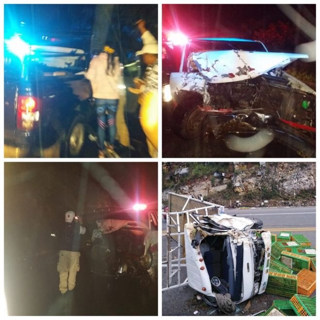 Dos lesionadas deja encontronazo en la carretera Teopisca- San Cristóbal