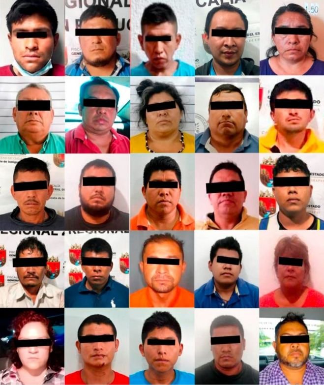 FGE cumple meta anual de captura de Objetivos Prioritarios en Materia de Secuestro en Chiapas