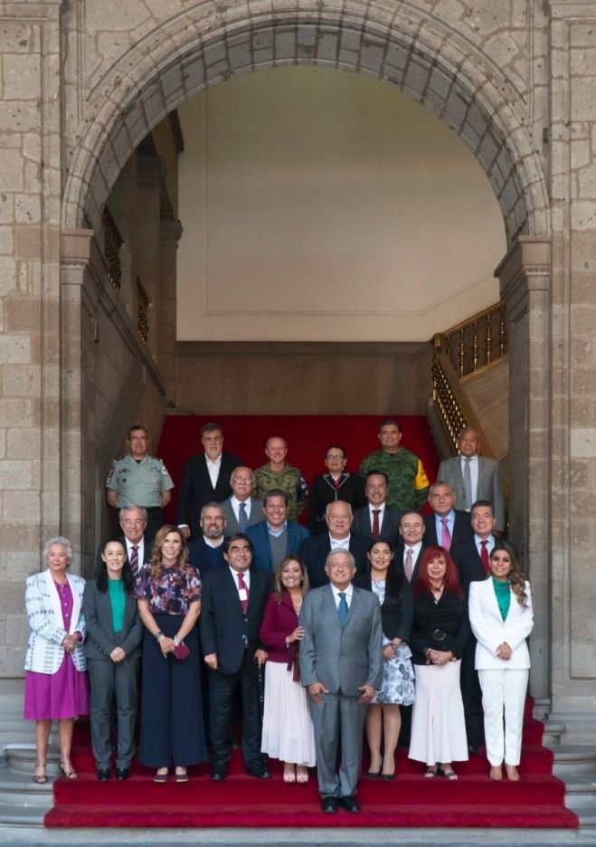 Rutilio Escandón participa en reunión con el presidente AMLO y gobernadores de Morena