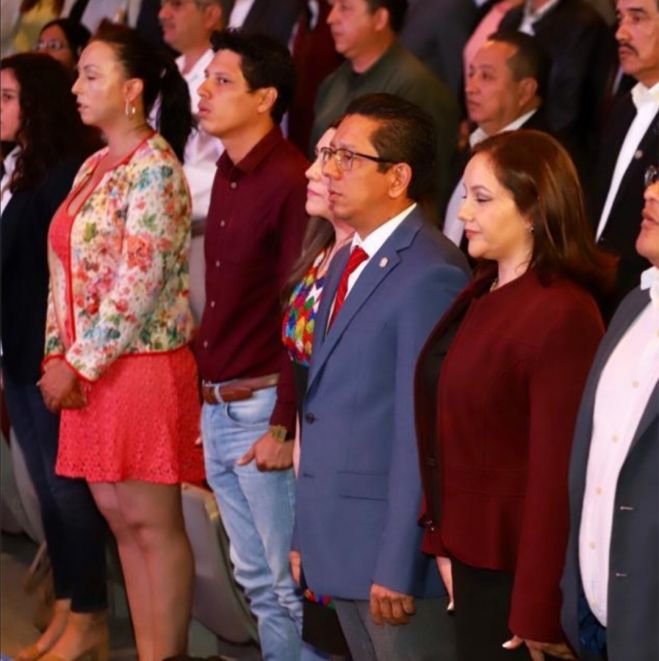 Reconoce alcaldesa trabajos de la Fiscalía para garantizar la paz en San Cristóbal