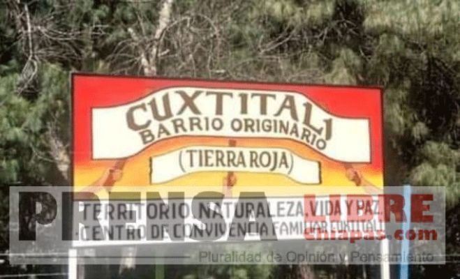 Denuncian a grupo armado  del Ejido Cuxtitali el Pinar de destruir tubería de agua