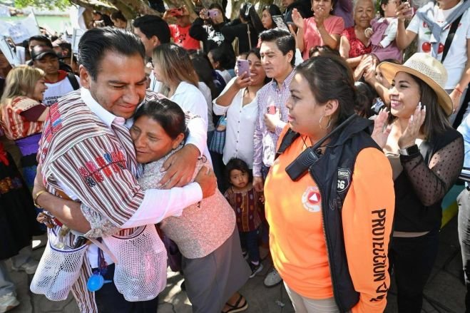 Eduardo Ramírez y el pueblo de Pantelhó se comprometen por la construcción de la paz duradera