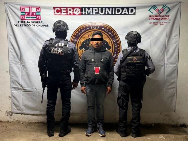 FGE y SSP ejecuta orden de aprehensi&oacute;n por el delito de pederastia agravada