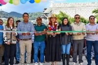 Inaugura Fabiola Ricci calles pavimentadas en R&iacute;o San Juan y refrenda compromiso con el desarrollo de las colonias