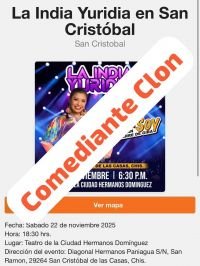 Escándalo en el evento de hoy: anuncian a India Yuridia, pero llegará solo un “clon” por incumplimiento de los organizadores