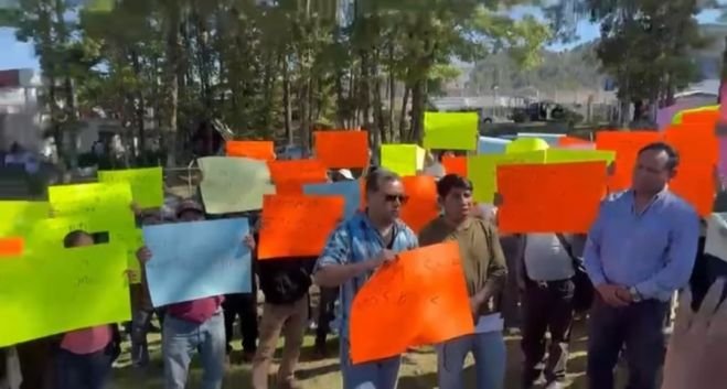 Protestan indígenas en el penal de San Cristóbal de Las Casas 