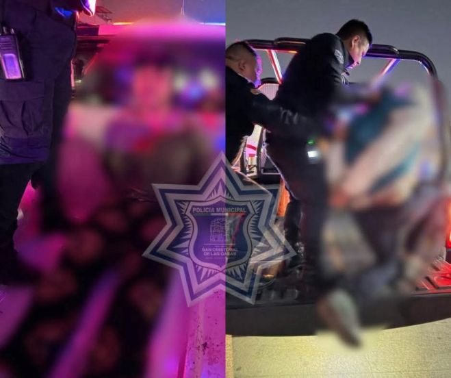 Policía Municipal actúa de inmediato ante riña en Mercado de la Zona Norte