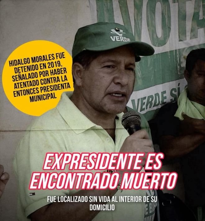 EXPRESIDENTE ES ENCONTRADO MUERTO EN SU CASA EN TUXTLA GUTIÉRREZ 