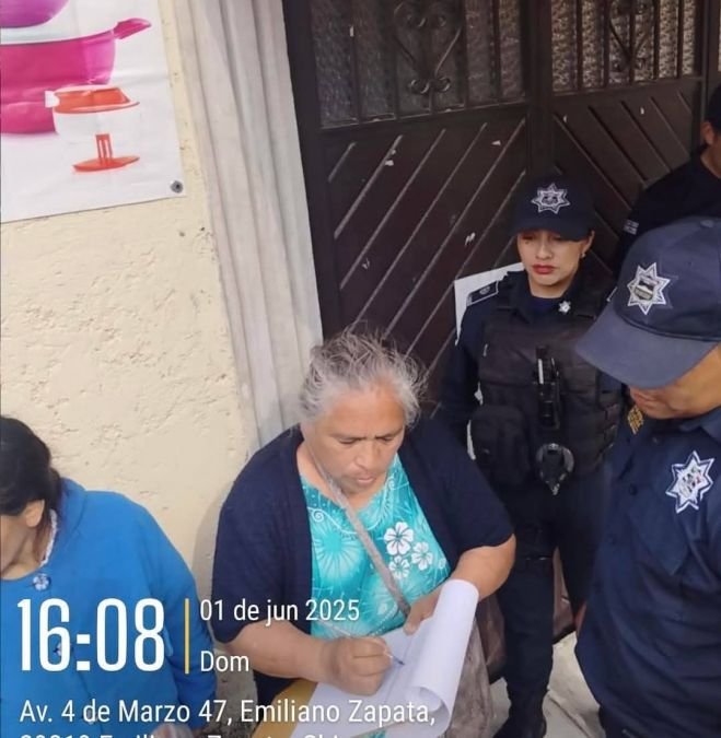 Policía Municipal localiza a mujer desaparecida en San Cristóbal de Las Casas