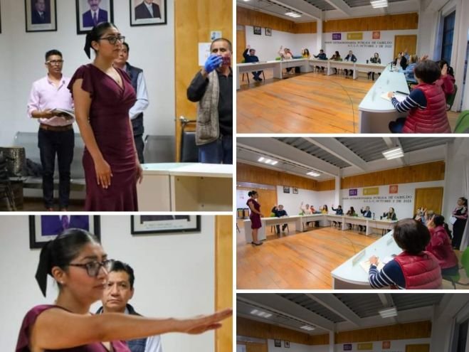 Se exhortó a la nueva Secretaria Ejecutiva del Consejo Municipal de Seguridad Pública a desempeñar con total responsabilidad sus funciones, trabajar por el bienestar de la dependencia, velar por el bienestar de la ciudadanía.