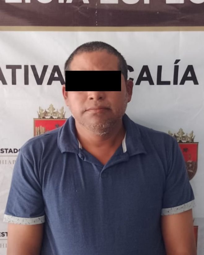 Captura FGE a “El Cucharita”, Sexagésimo Tercer Objetivo Prioritario en materia de Secuestro en Chiapas