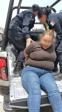 Detienen a presuntas carteristas durante desfile del 16 de septiembre