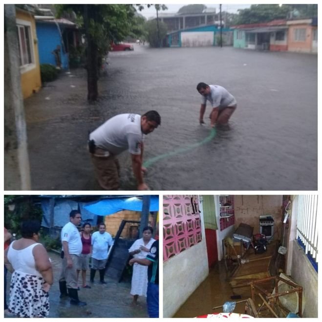 Se activa Declaratoria de Emergencia para Huixtla por afectaciones de lluvia severa