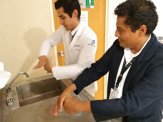 Hospital “Gómez Maza” inicia Programa Permanente de Lavado de Manos