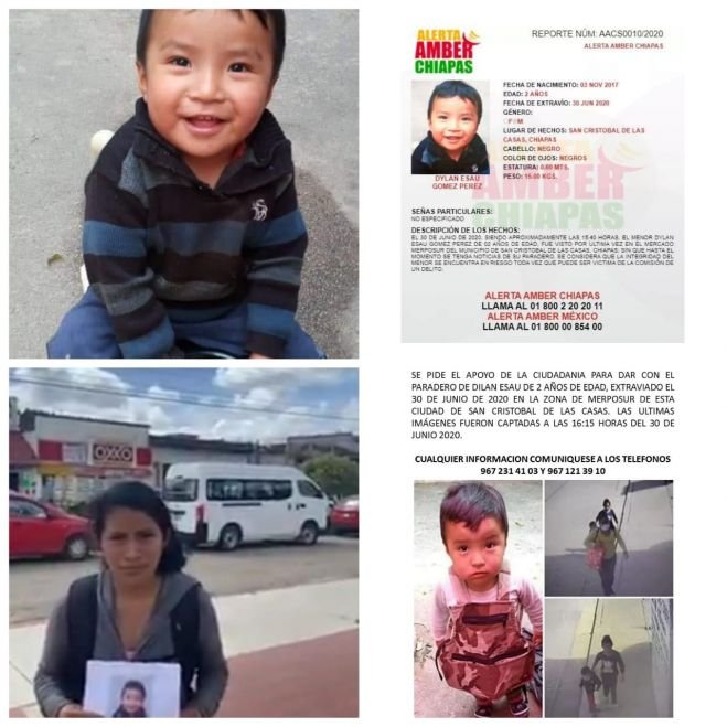 Madre  de beb&eacute; desaparecido pide ayuda para localizarlo