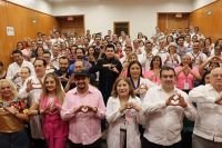 Con la suma de esfuerzos interinstitucionales, se combatir&aacute; el c&aacute;ncer de mama: Salud