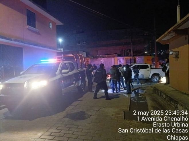 Intensifican Operativo Coordinado en la Zona Norte de San Cristóbal de Las Casas