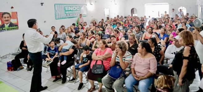 Organización, capacitación y financiamiento para generar empleo, reactivar la economía y mejorar la calidad de vida de las familias chiapanecas.