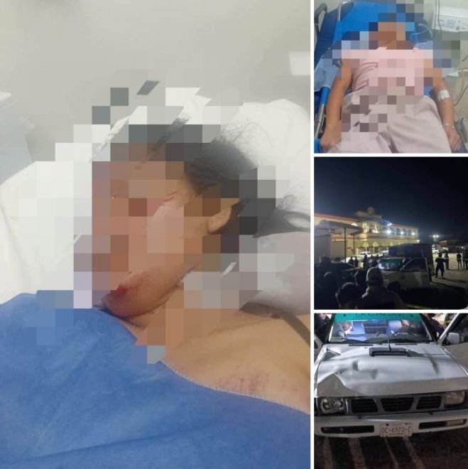 Atropellan a una se&ntilde;ora y a una jovencita en el Arco de Oxchuc