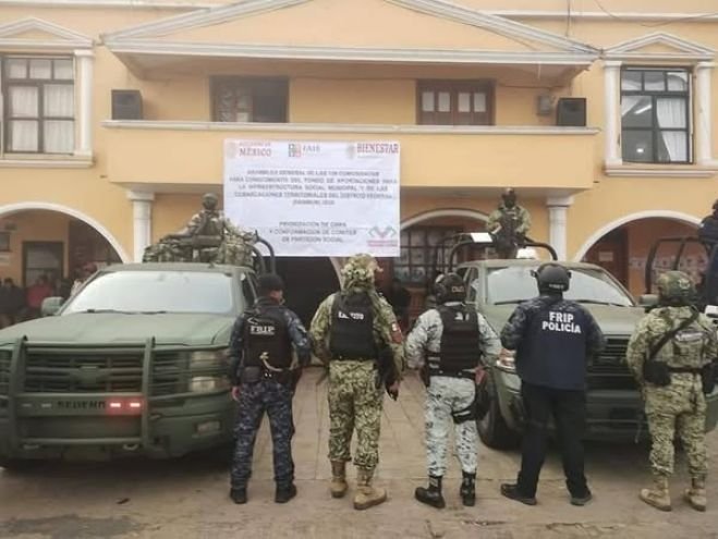 Operativo Interinstitucional garantiza seguridad en Chamula y comunidades aledañas