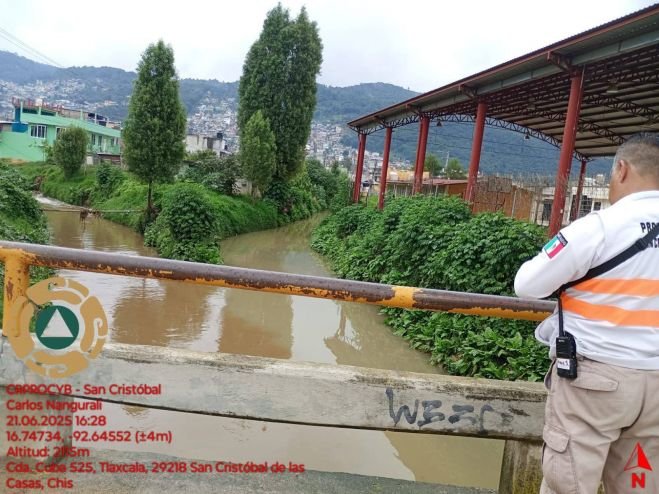 Monitorean niveles de ríos en San Cristóbal tras lluvias; llaman a prevención
