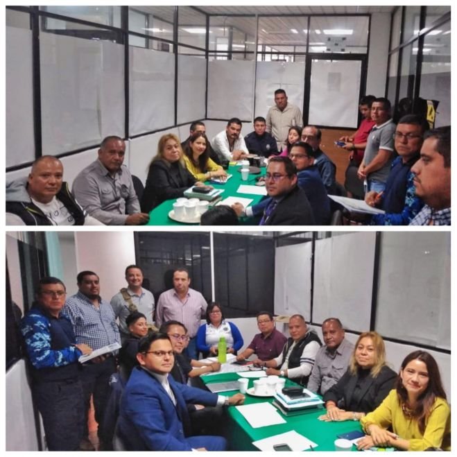 GRUPO INTERINSTITUCIONAL DE SEGURIDAD SOSTIENE REUNION DE TRABAJO EN SCLC