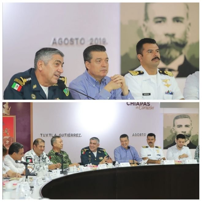 Coordinaci&oacute;n garantiza seguridad y confianza en las instituciones de Chiapas: Rutilio Escand&oacute;n
