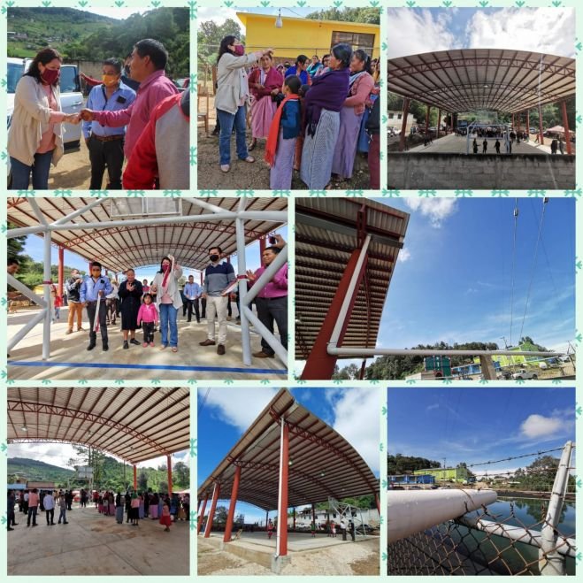 Inaugura Presidenta Jer&oacute;nima Toledo Villalobos domo en Pozo  Colorado 1