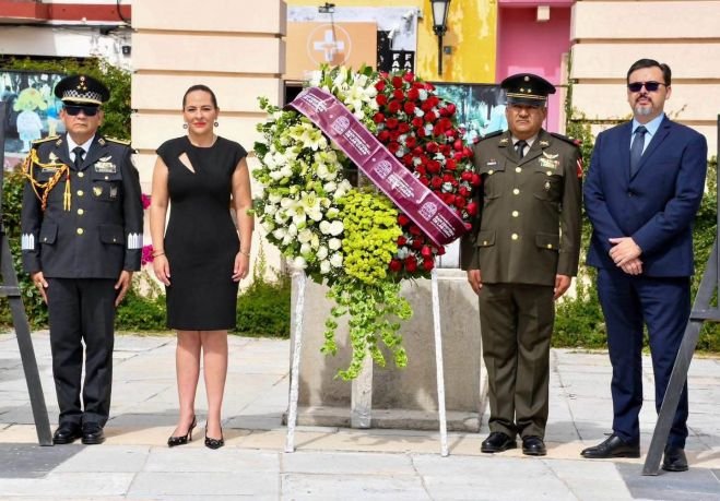 Conmemoran en San Cristóbal 179 años de la Gesta Heroica de los Niños Héroes