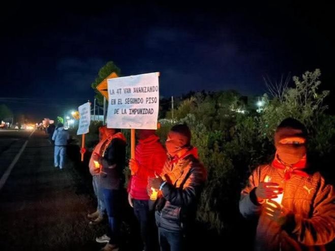 Zapatistas exigen justicia por el asesinato de Samir Flores, a seis años del crimen