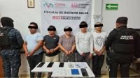 SSP y FGE detienen a ocho personas con narcóticos en Chiapas