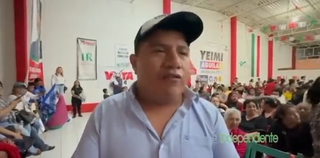 Cierra campaña Marcelino González López en San Cristobal de Las Casas