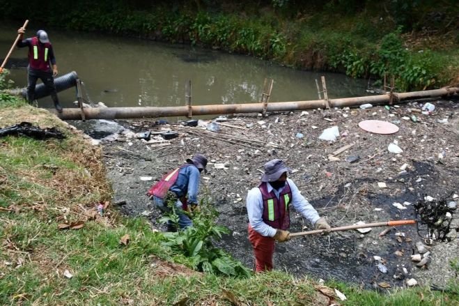 Inician jornada de limpieza en ríos de San Cristóbal de Las Casas 