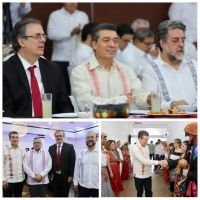 Clausura Rutilio Escand&oacute;n la Cumbre de Rectores de M&eacute;xico-Centroam&eacute;rica 2019, en la Unach