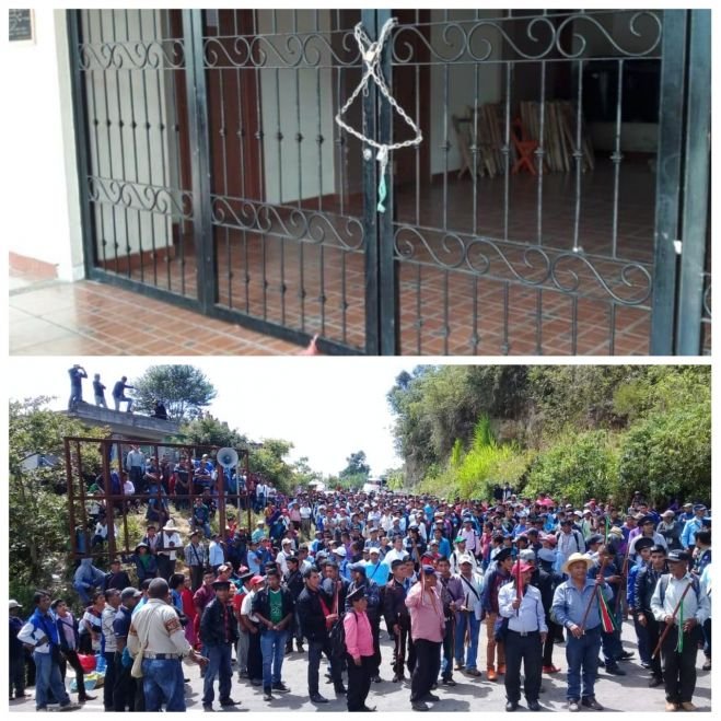 Habitantes de Oxchuc piden un alto a las amenazas de Óscar Gomez