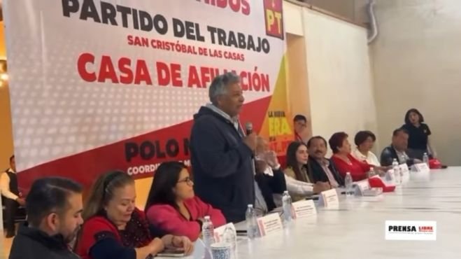 PT inaugura casa de afiliación en San Cristóbal rumbo al 2027