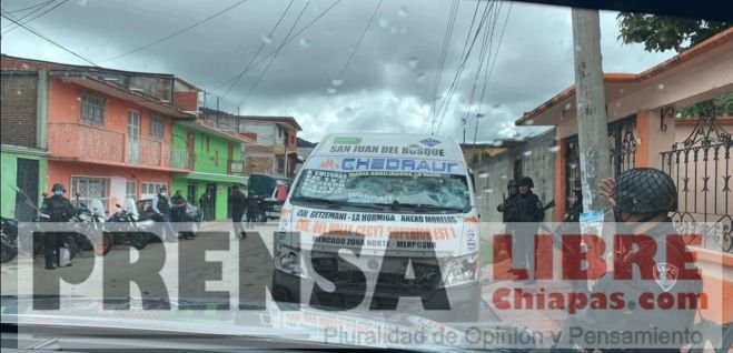 Tras intervención de Policía Municipal, concluye conflicto entre transportistas de San Cristóbal