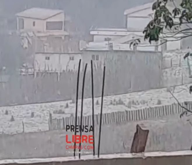 Granizada y tornado sorprenden a la regi&oacute;n Altos en plena temporada de fr&iacute;o