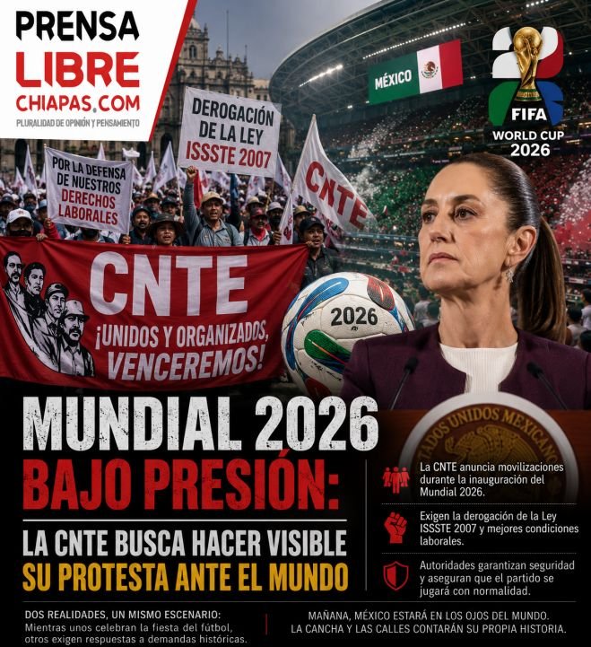 MUNDIAL Y PROTESTA: CUANDO DOS M&Eacute;XICOS SE ENCUENTRAN