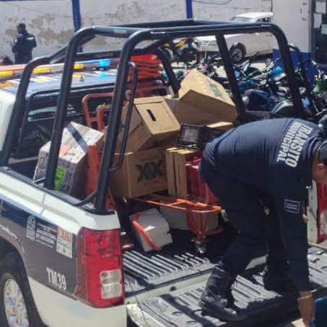Operativo interinstitucional libera la vía pública y fortalece el orden vial en San Cristóbal
